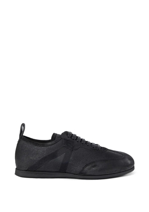 Ann Demeulemeester Siru low-top boxing sneakers - Black