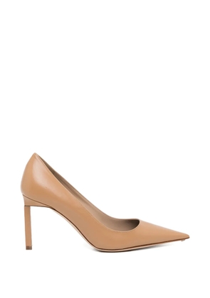 TOM FORD 105mm leather pumps - Neutrals