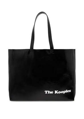 The Kooples logo tote bag - Black