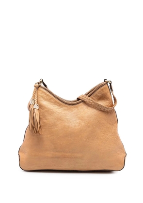 Gucci Pre-Owned 2016-2025 Leather Marrakech shoulder bag - Brown