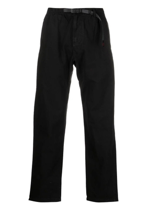 Gramicci belted-waist straight-leg trousers - Black