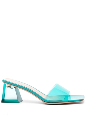 Gianvito Rossi Cosmic 55mm mules - Blue