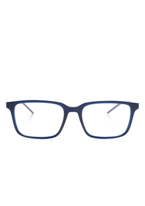 Dolce & Gabbana Eyewear rectangle-frame glasses - Blue