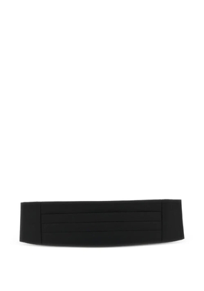 Pal Zileri pleated cummerbund - Black