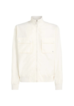 Karl Lagerfeld rib collar vacances jacket - Neutrals