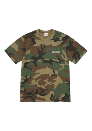 Supreme camouflage T-shirt - Green