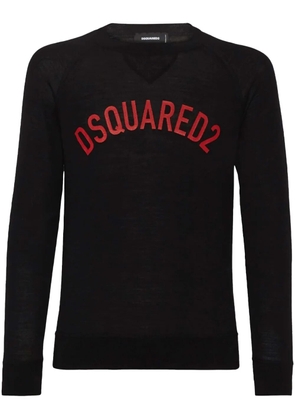 DSQUARED2 fine-knit T-shirt - Black