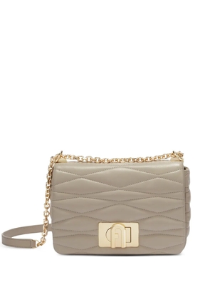 Furla quilted crossbody bag - Neutrals
