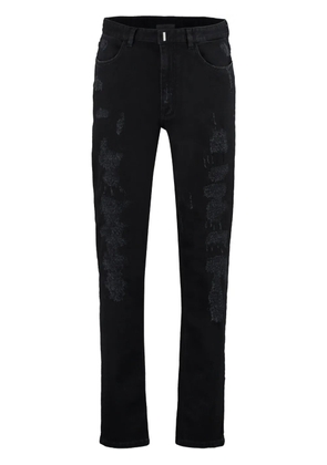 Givenchy slim-fit destroyed jeans - Black