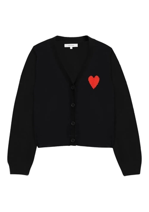 Chinti & Parker Breton Heart cardigan - Black
