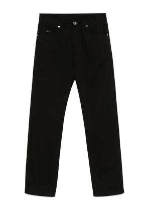 Emporio Armani slim-fit trousers - Black