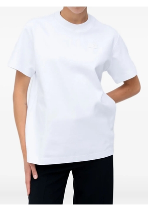 Nº21 logo-embroidered T-Shirt - White