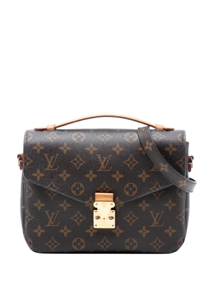 Louis Vuitton Pre-Owned 2018 Monogram Pochette Metis satchel - Brown
