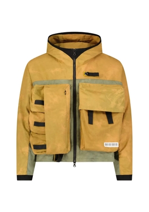 Mostly Heard Rarely Seen multi-pocket hooded jacket - Yellow