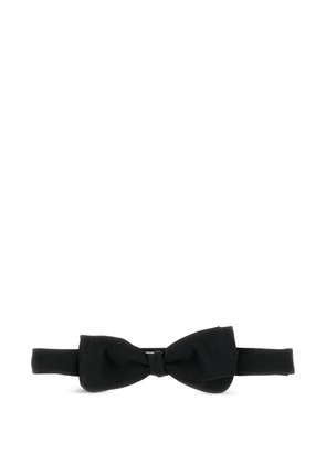 Pal Zileri satin bow tie - Black