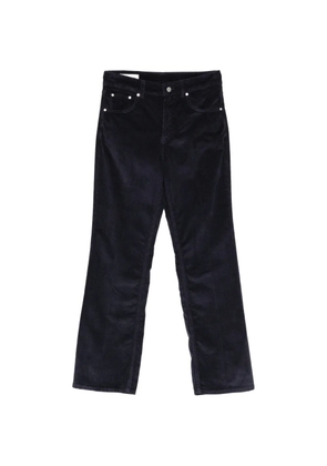 Gant corduroy-textured trousers - Blue