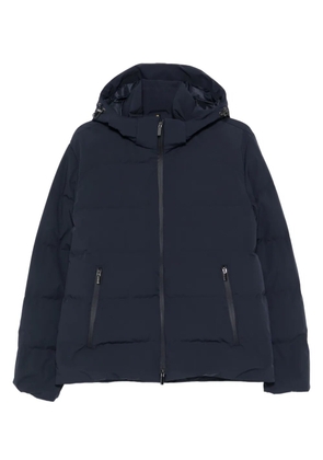 Paul & Shark hooded quilted jacket - Blue