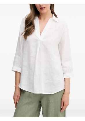 OUI V-neck shirt - White