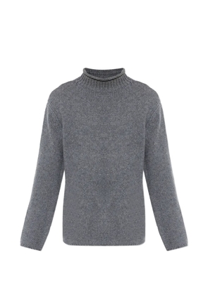 Lisa Yang Sylvan high-neck ribbed sweater - Grey