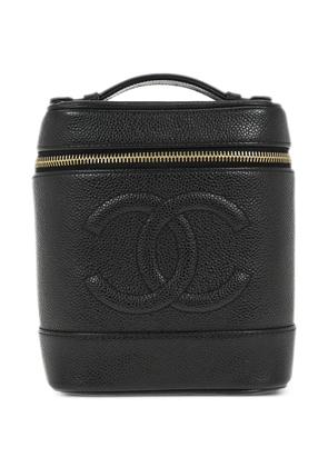 CHANEL Pre-Owned 2002 Timeless makeup bag - Black