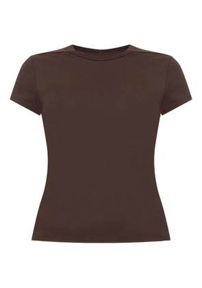 Rick Owens seam-detail T-shirt - Brown