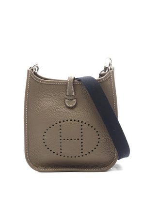 Hermès Pre-Owned 2025 mini Evelyn shoulder bag - Neutrals