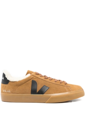 VEJA Campo Winter suede panelled sneakers - Brown