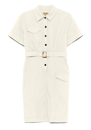 Woolrich belted shirt dress - Neutrals