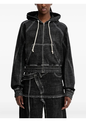 Ottolinger zip-up hoodie - Black