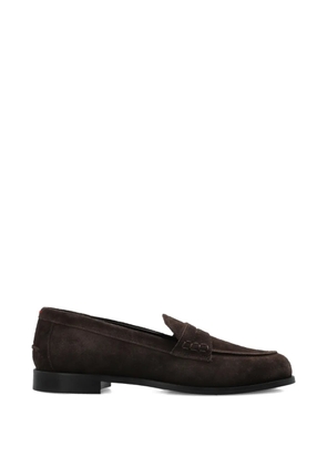 Aeyde suede leather loafers - Brown