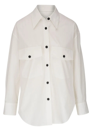 KHAITE Mahmet denim shirt - White