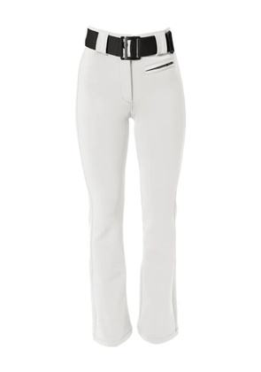 ROBERTA TONINI belted ski trousers - White