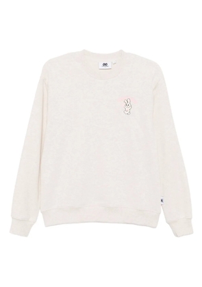 CHOCOOLATE logo-embroidered sweatshirt - Neutrals