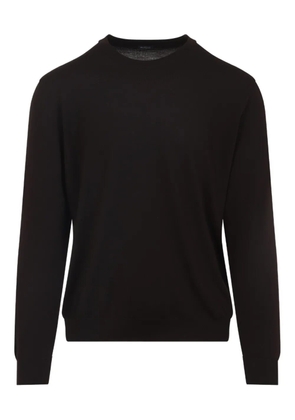 Kiton crew-neck sweater - Brown