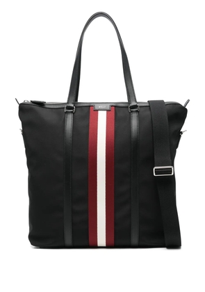 Bally stripe-detailed tote bag - Black