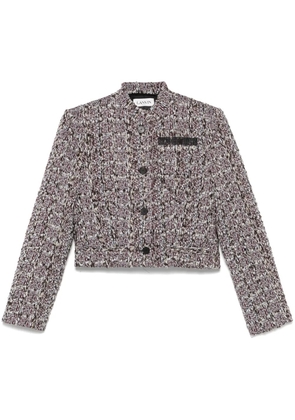 Lanvin tweed jacket - Red