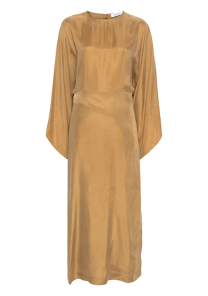 Rodebjer Dreana twill maxi dress - Neutrals