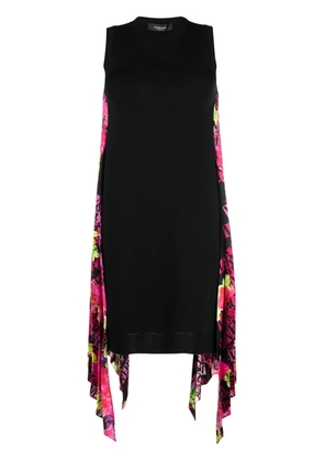 Versace virgin-wool mini dress - Black