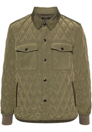TOM FORD padded quilted jacket - Green