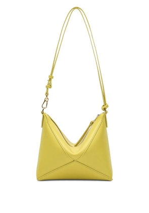 LOEWE Puzzle Fold geometric-zip shoulder bag - Yellow