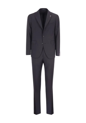 Tagliatore single-breasted wool suit - Blue