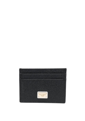 Dolce & Gabbana leather card holder - Black
