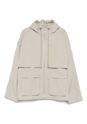 Maison Kitsuné hooded windbreaker - Neutrals