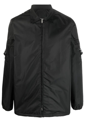 Givenchy zipped long-sleeve shirt - Black