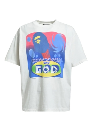 SAINT MXXXXXX x Bape cotton T-shirt - White