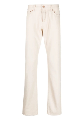ASPESI mid-rise straight-leg jeans - Neutrals