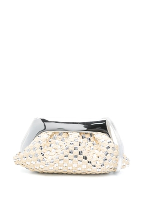 Themoirè Emera clutch bag - Silver