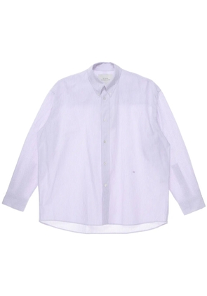Studio Nicholson striped shirt - Purple