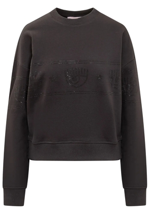 Chiara Ferragni Logomania sweatshirt - Black
