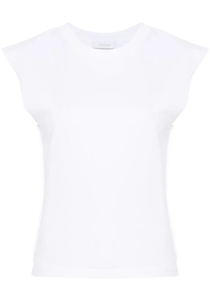 Rabanne chain-detail cotton T-shirt - White